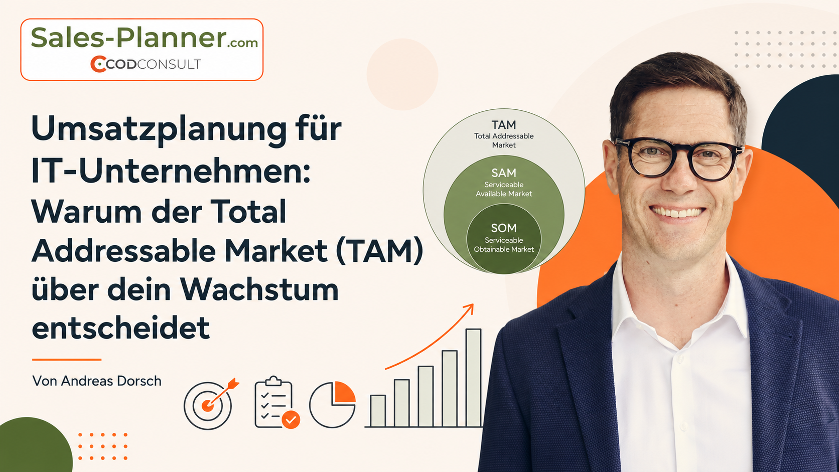 Revenue planning for IT companies – TAM, SAM, SOM with Andreas Dorsch